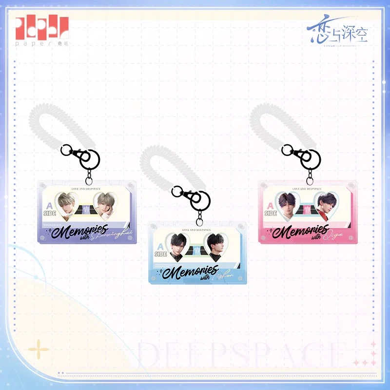 

official Love and Deepspace Impressions of Light and Shadow Xiang Card Pendant Cosplay Xavier Zayne Rafayel Game Anime Gift
