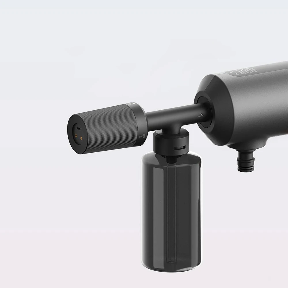 XIAOMI MIJIA Wireless Car Washer 2: Cordless Design, 1.5MPa Pressure, 160L/h Flow Water, 3 Spray Modes, 2000mAh Battery, 6m Hose