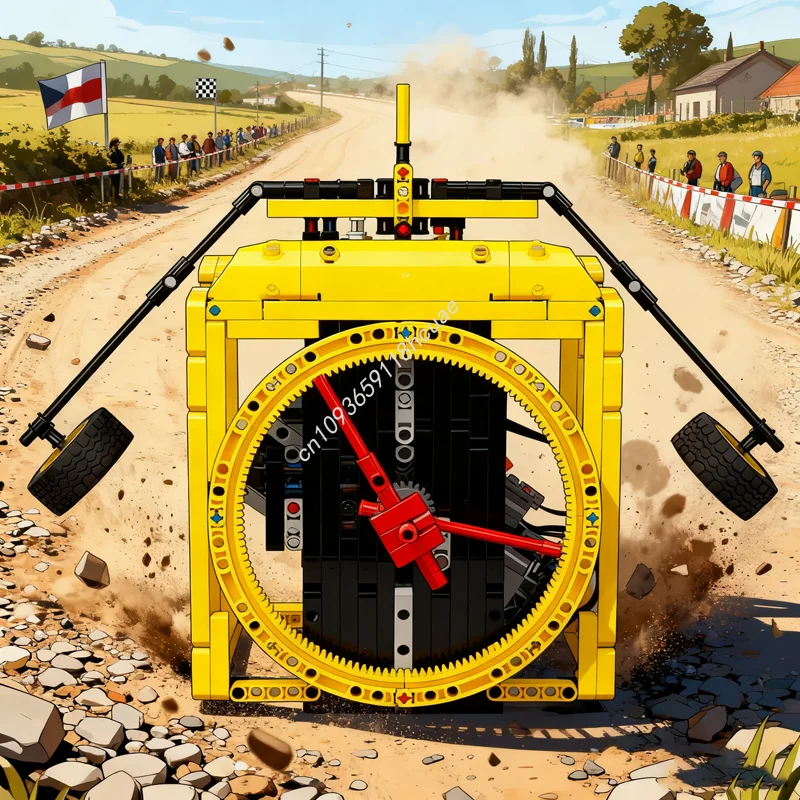 688 قطعة MOC ساعة التوازن Remontoire النموذج الفني اللبنات هدية الكريسماس العمارة لتقوم بها بنفسك ألعاب إبداعية فكرة الطوب #1