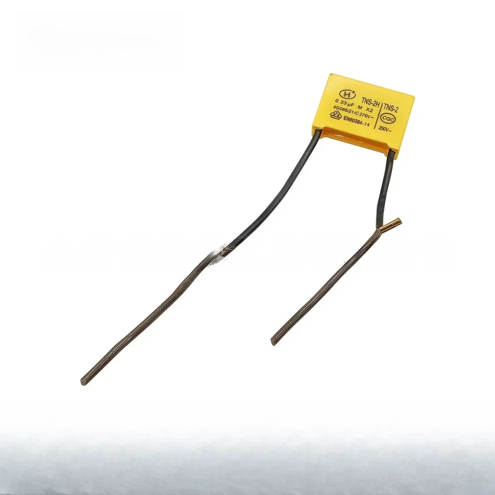 For Electric Motors 0.33uF Motor Capacitor For Motor Repair Yellow Motor Capacitor Stable Electrical Performance