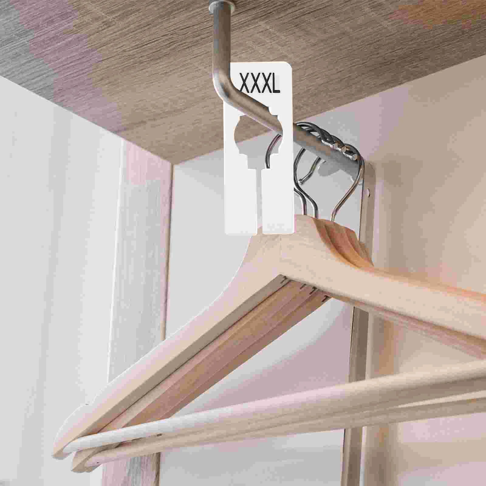 

16 Pcs Wardrobe Organizing and Storage Dividing Cards Size Circles Clothes Dividers for Home Clothing Coat Hanger Hangers Tool