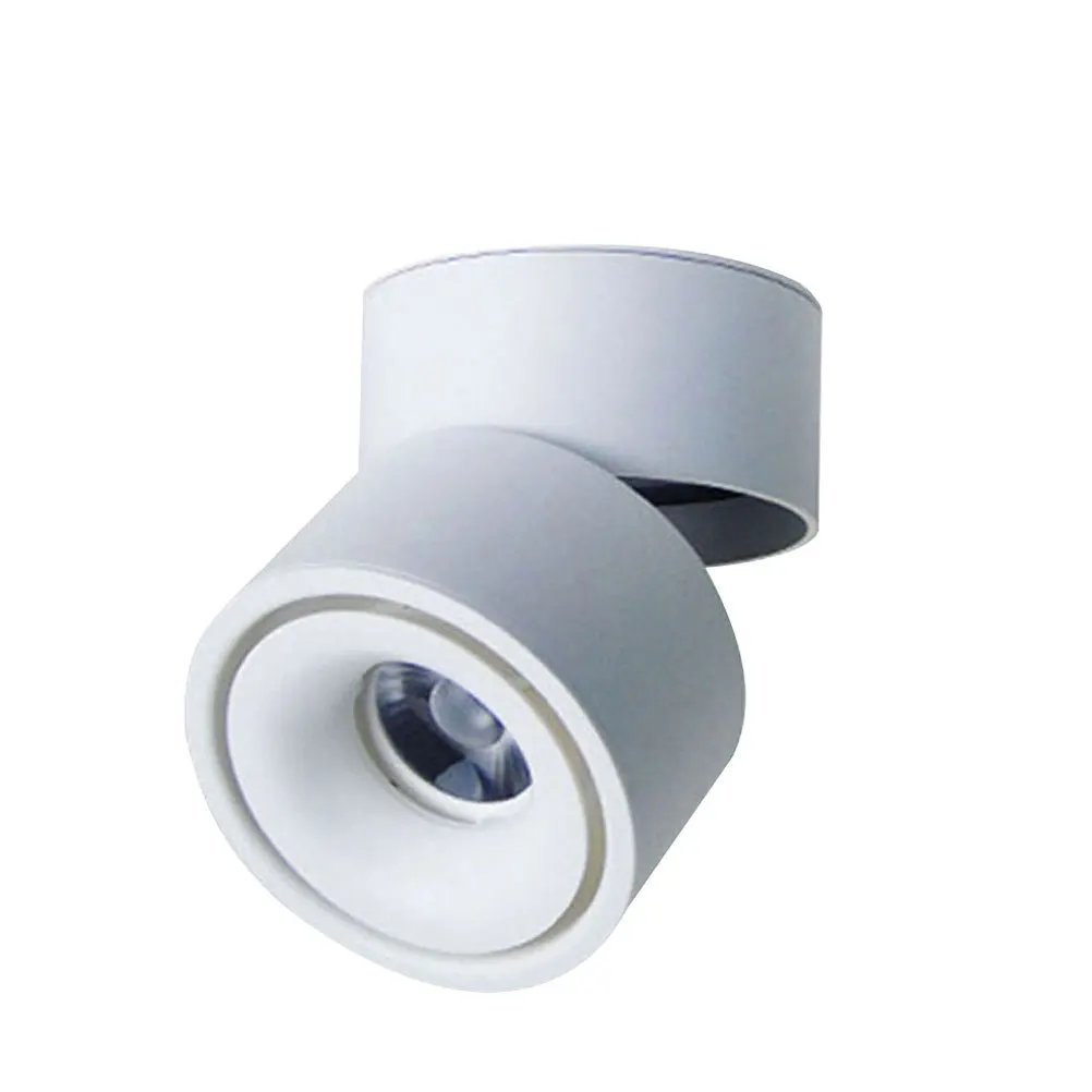 

Adjustable 7W Led Ceiling Spotlights Durable Downlights Portable Lighting Heads For Home Hotels Restaurants Decorative Use Round