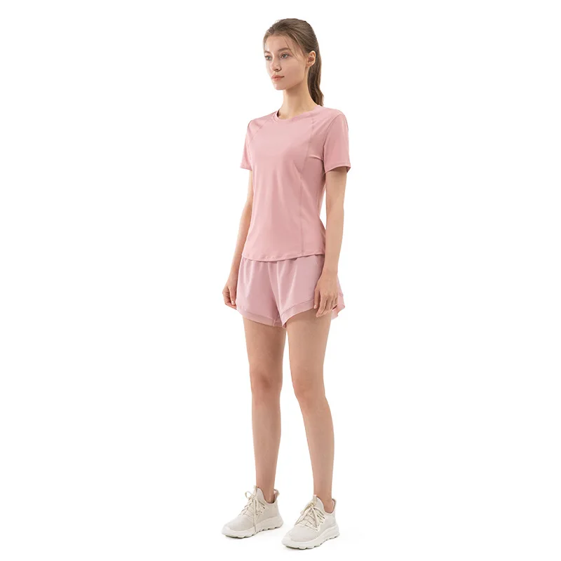 

Women's New Quick Drying Anti Light Fake Two-piece Loose And Slim Summer Sports Shorts