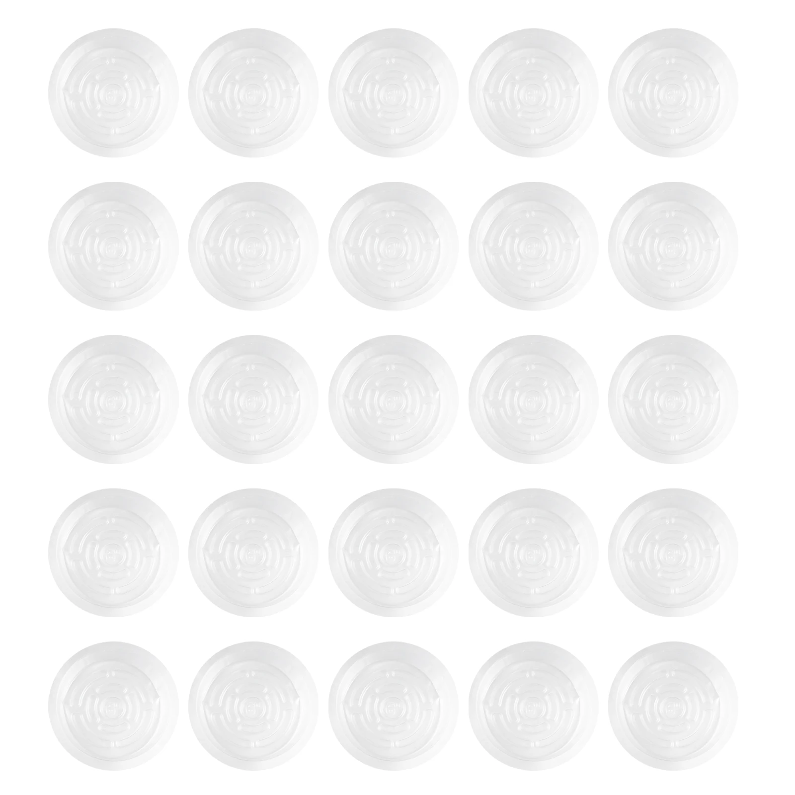

25 Pcs Plastic Flower Pot Saucer Drip Tray Lightweight Durable Home Plant Holder Drainage Soil Trays