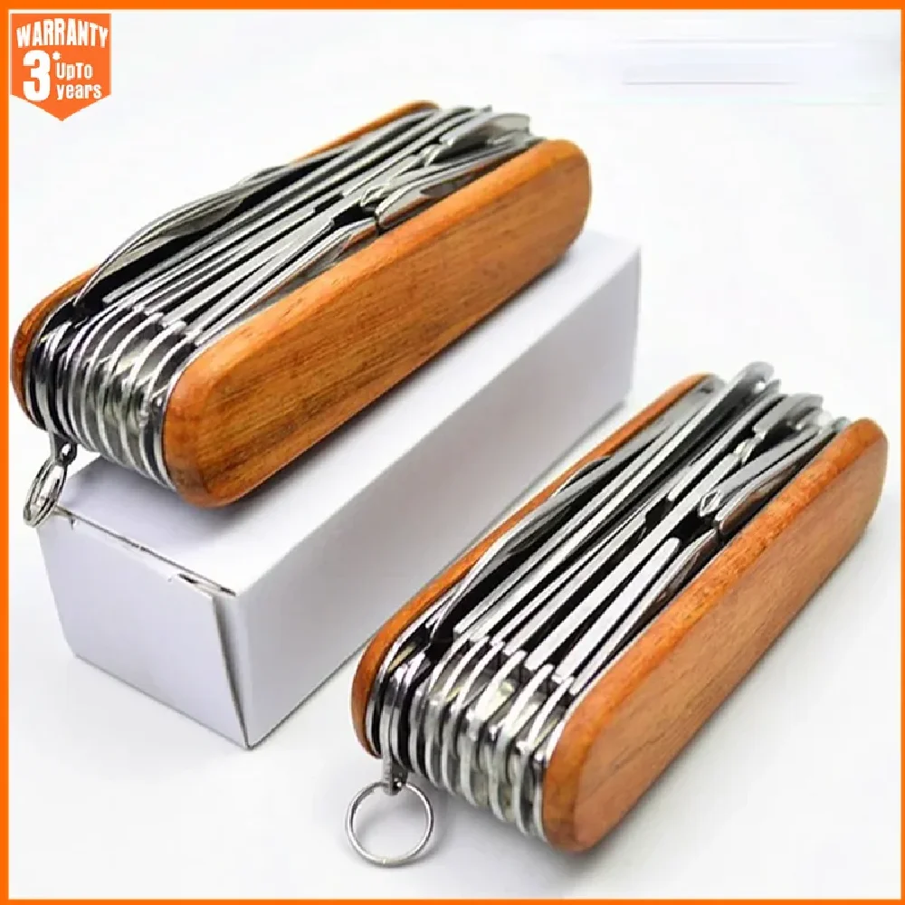 

17 in 1 Multi-Tool Pocket Knife Portable Stainless Steel Folding Camping Pliers Multifunctional Pocket Knives for Outdoor