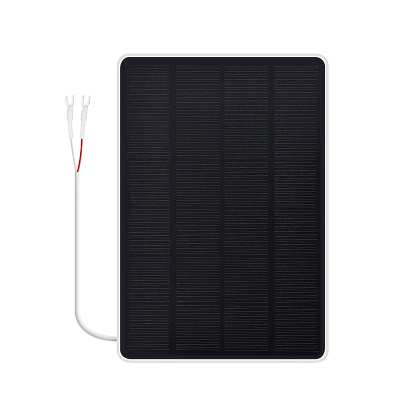 SQPP-3W Solar Panels With 4M Extension Cable IP65 Weatherproof 360° Adjustable Bracket For Ring Doorbell