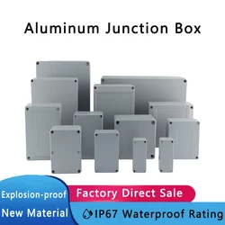 IP67 Cast Aluminum Waterproof Junction Box Outdoor Electronic Project Explosion-proof Sealed Enclosure Case for Electronic