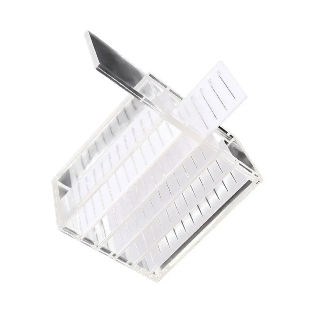 False Eyelash Display Rack Acrylic Storage Box Drawer Style Multilayer Stand with Scale for Eyelash Extensions
