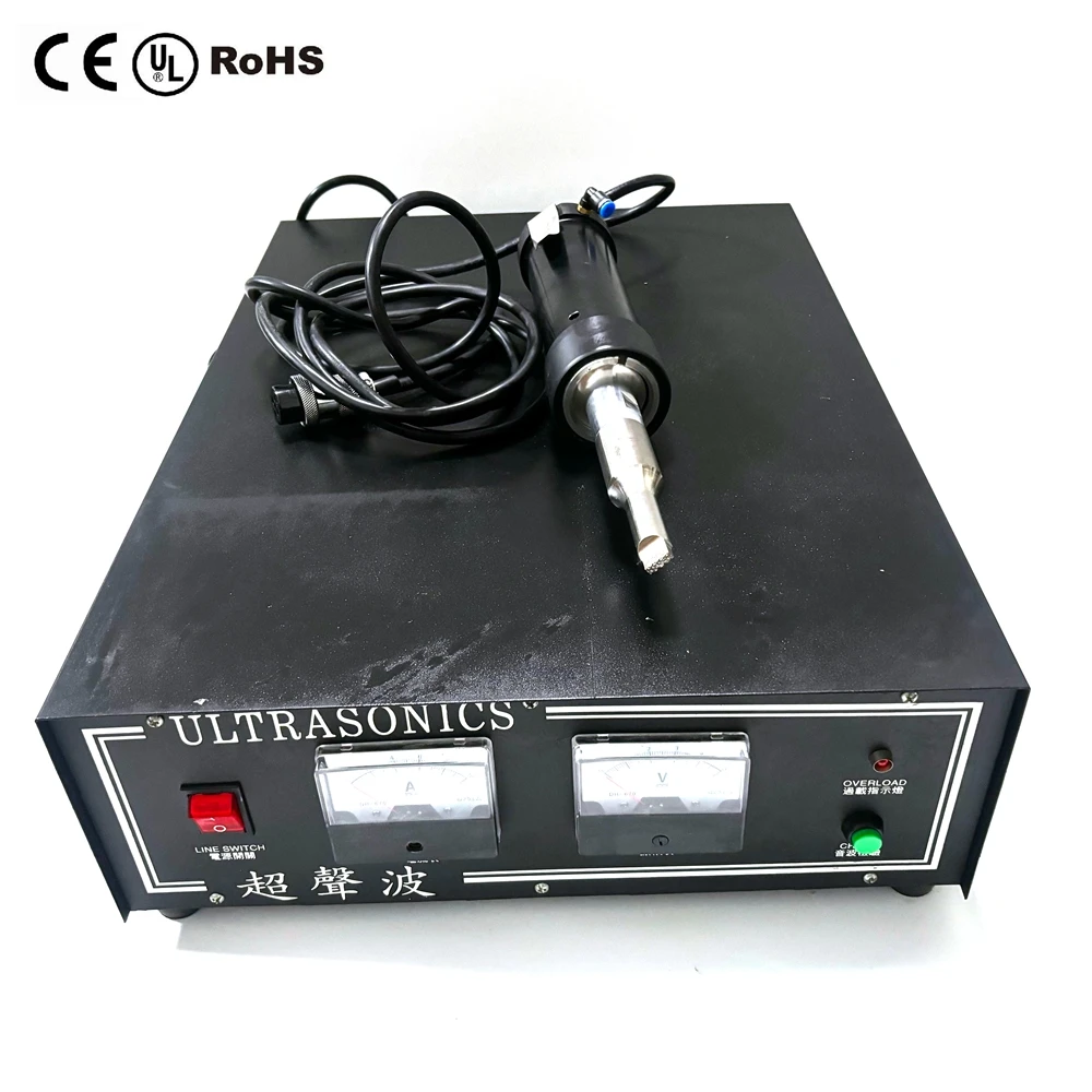 28khz or 35Khz Analog Generator and 800W Handheld Control Ultrasonic Spot Welder