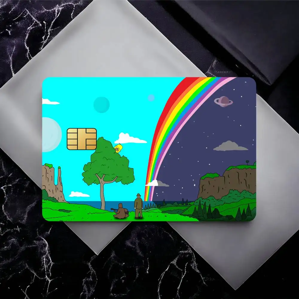 T-The B-Big L-Lez S-Show Credit Card Skin Stickers for Bank Card Bus Metro Card Sticker Waterproof Gift