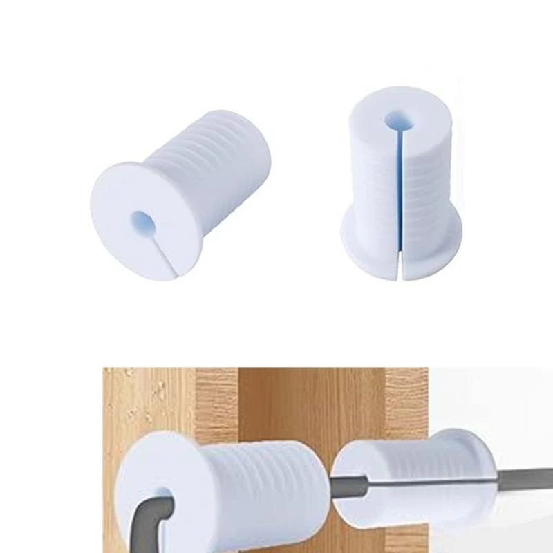 4Pieces Sturdy Cable Installation Grommets for Long Time Use and Securly Fit L43B