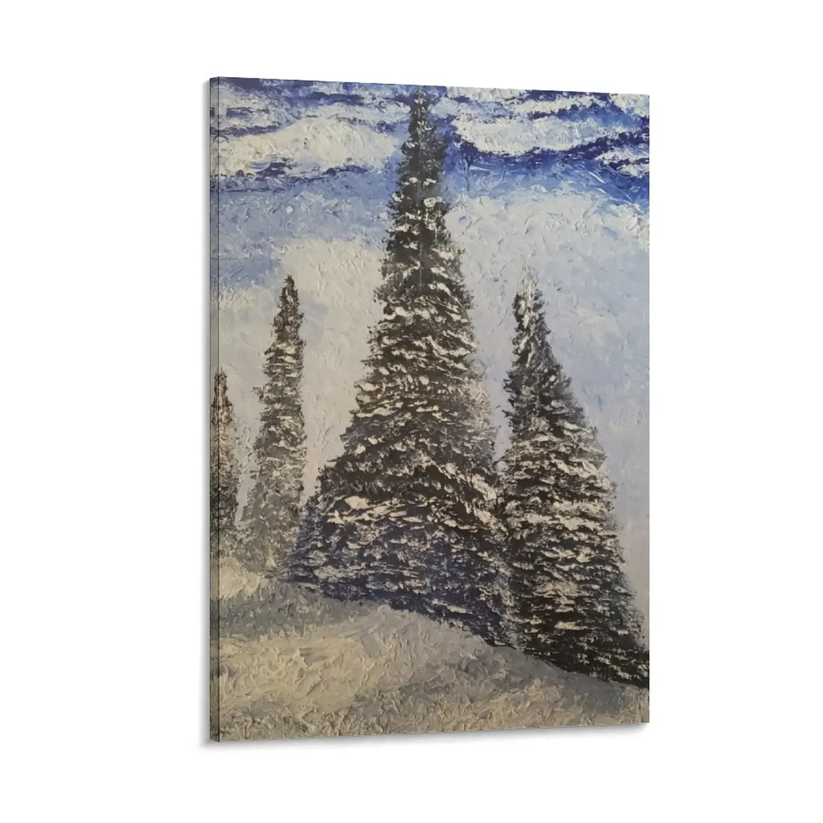 

Winter Forest oil painting by Tabitha Kremesec Canvas Painting anime Paintings on canvas for living room Wall decoration frame