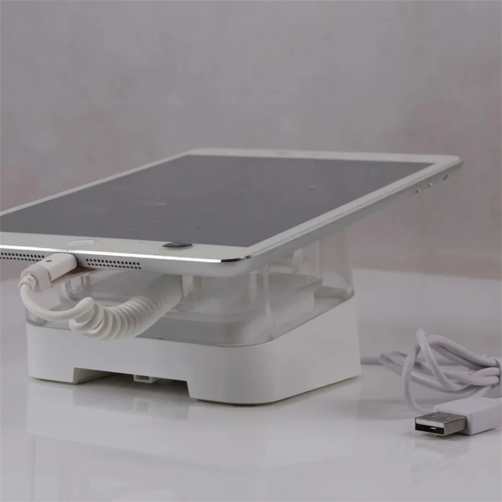 Anti-Roubo Display Stand para Tablet, Retail Segurança, Alarmante e Carregamento