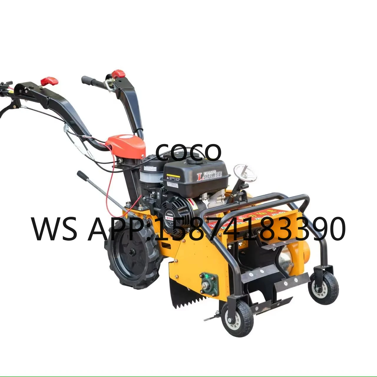 Agricultural Rotary Weeder Cultivator For Grass Root Removal Farm Orchards Ditches