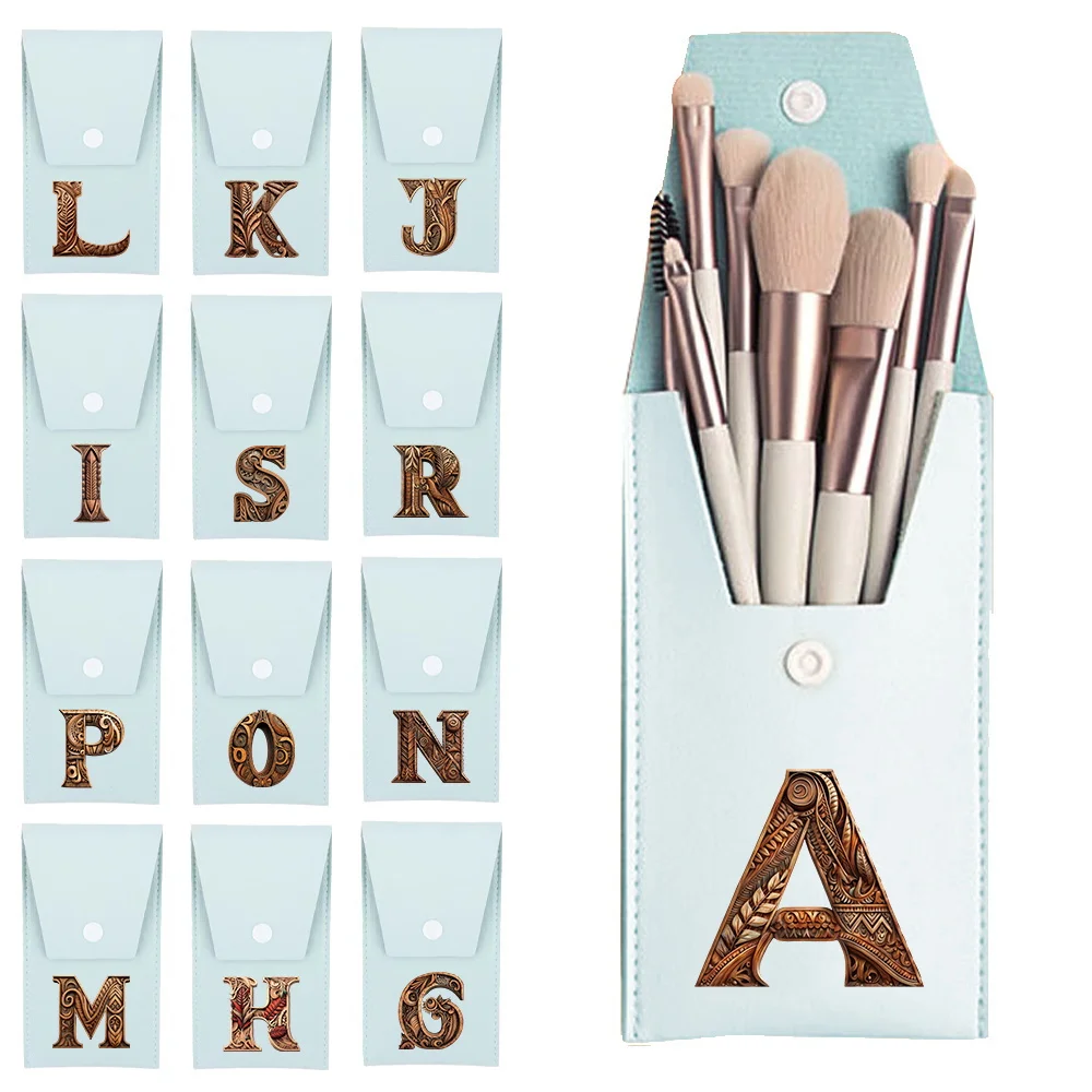 

Cosmetic Brush Kit With Case Organizer Portable Powder Brush Fashion Beauty Tools Powder Brush Nose Eye Smudge Shadow Detail