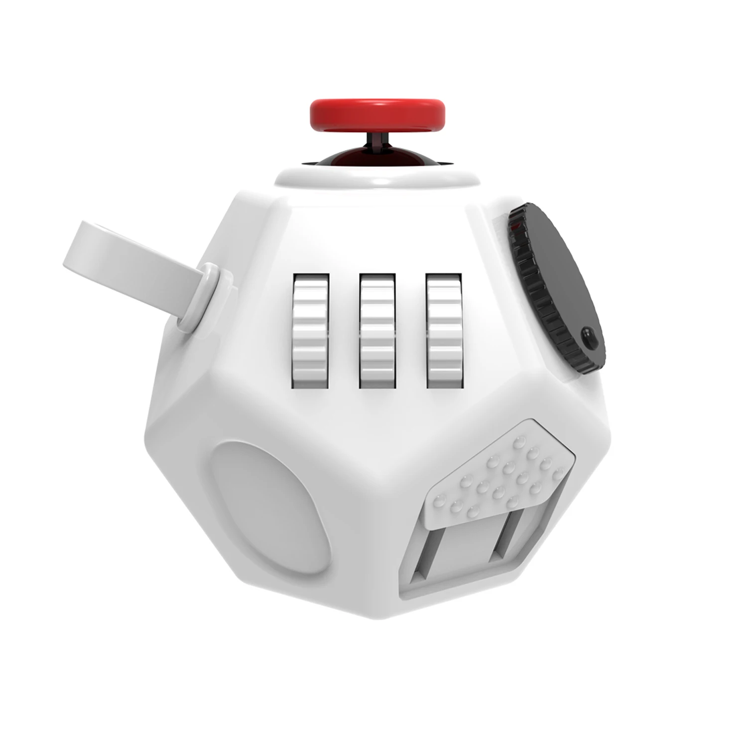 Anti-Stress Fidget Toy - Plastic Gaming Cube for Anxiety Relief Focus & Relaxation Gift Present for Attention-seeking