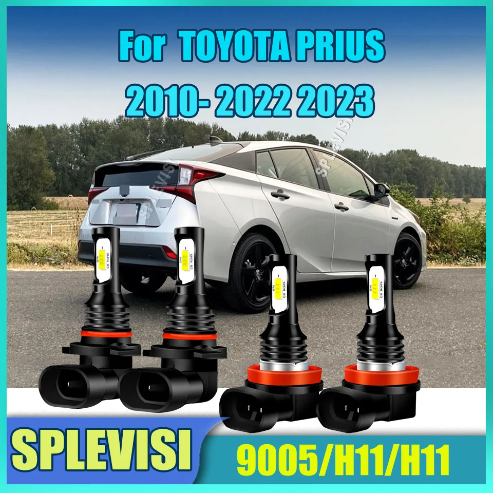 

12v Car LED Headlight Foglights Factory Direct ReplacemenFor TOYOTA PRIUS 2010 2011 2012 2013 2014 2015 2016 2017 2018 2019-2023