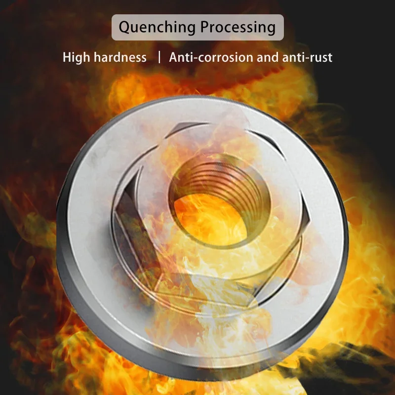 

Nut Set Tools for Angle GrinderM10/M14/5/8-11 Thread Replacement Angle Grinder Metal Pressure Plate Inner Outer Flange