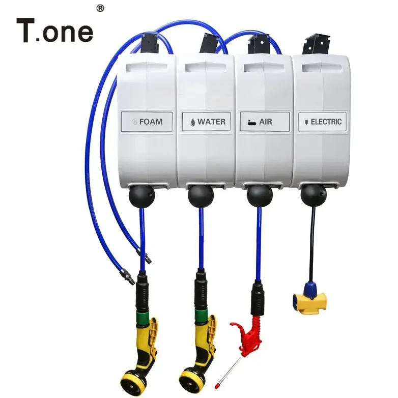 Hot Sale Automatic Compressed Retractable Extension Cord Reel Air Hose Reel Combination Box