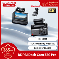 2025 New DDPAI Dash Cam Z50 Pro 4K Car Camera Night Vision 5GHz Wi-Fi GPS ADAS 24H Parking Monitor Support Front and Rear Cam
