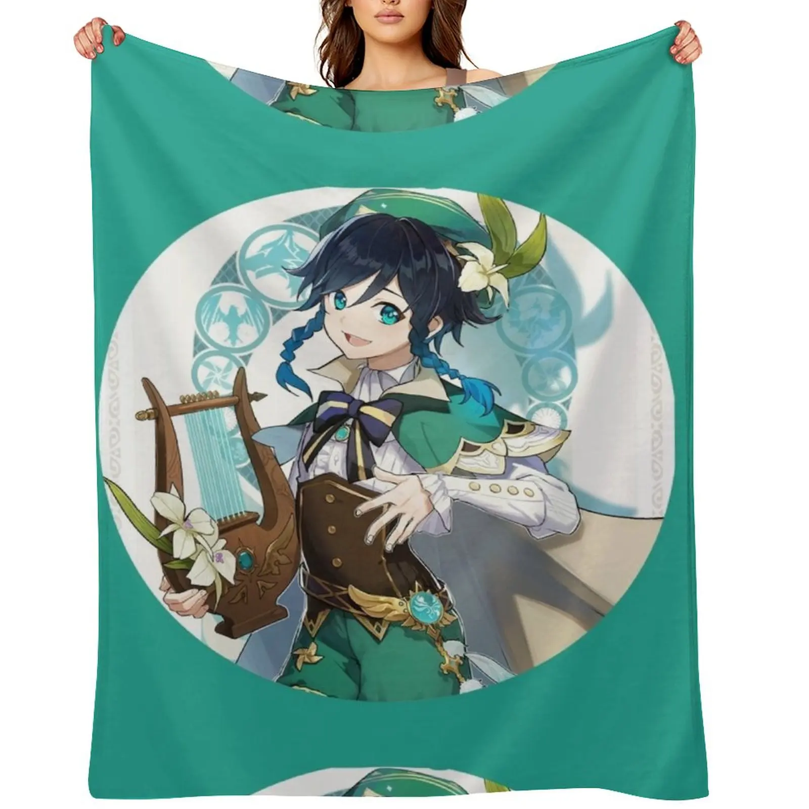 

Venti Throw Blanket Furrys Sofas Multi-Purpose Decorative Beds Blankets