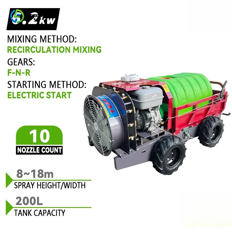 All-terrain compatible remote control spraying vehicle pesticide sprayer, high working efficiency and wide coverage