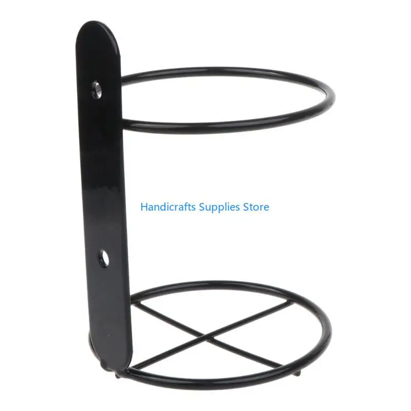 R1WA Wall Mounted Wine Bottle Holder Display Rack Hanger Kitchen Organization for Champagne Cocktail Bottle Metal Storage