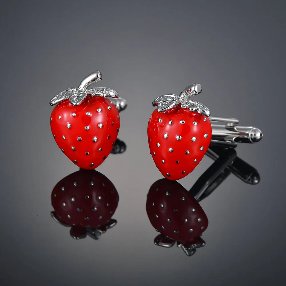 Novelty Luxury Red Fire Engine Cufflinks for Mens Quality Fire Truck Cufflinks Shirt Cuff Links