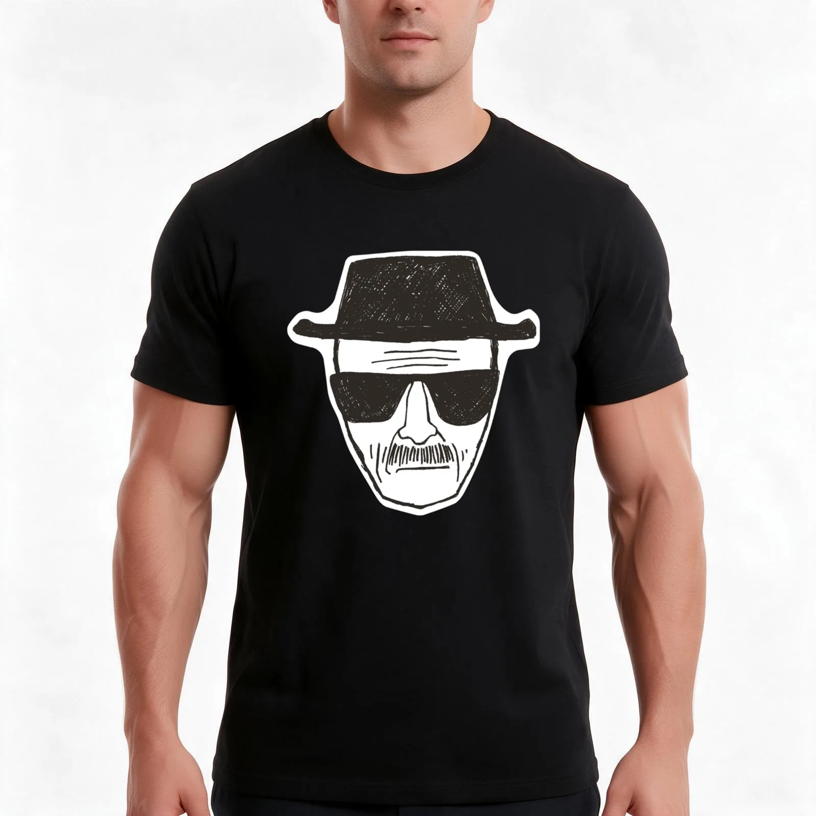 Legend of Heisenberg T-Shirt Summer Casual Cotton Tee Oversized Streetwear Tops Vintage Graphic Print Loose Fit Short Sleeve