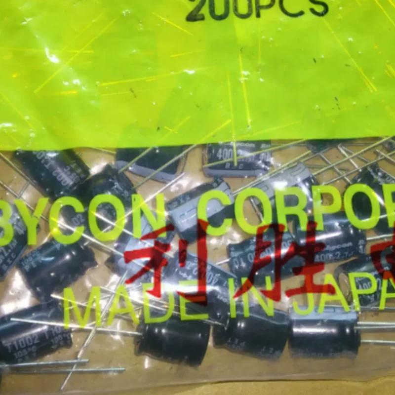 10PCS-100PCS Japanese Ruby RUBYCON capacitor 400V2.7UF 10 * 12.5 BXC replaces 400V2.2UF