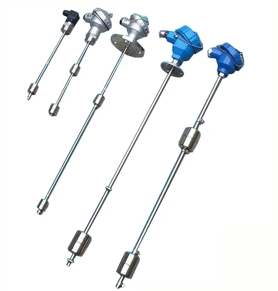 SS304 stainless float switch fuel tank automatic liquid height gauge system 24V submersible level sensor food grade water meter