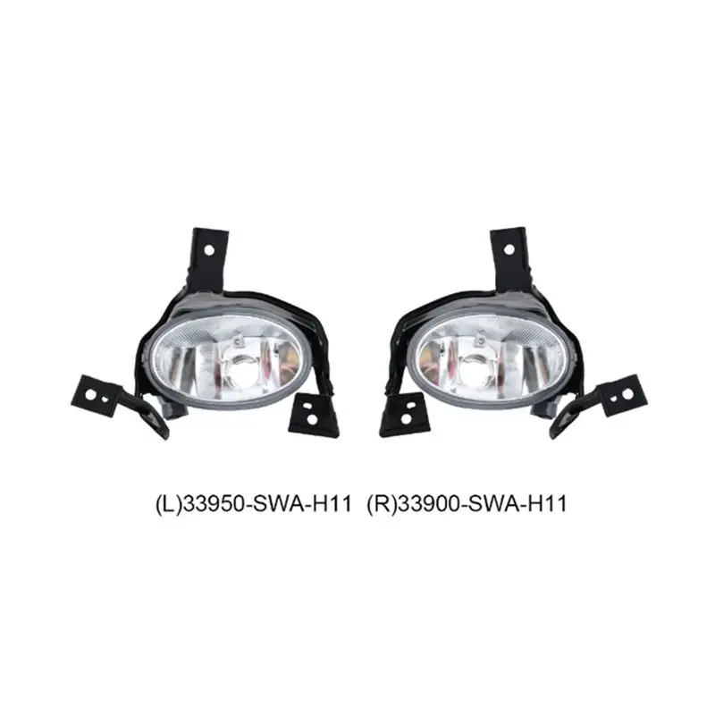 Front Fog Light Cover For Honda CRV 2010-2011 Car 33950-SWA-H11 33900-SWA-H11 No Bulb Included