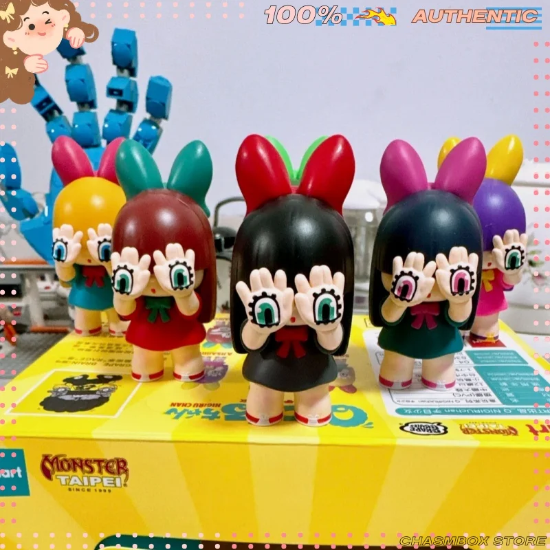 진정한 진아트 x 그레이프브레인 핸드-아이 걸 블라인드 박스 - 귀엽고 트렌디한 수집용 피규어 장식, 애니메이션 팬들을 위한 완벽한 생일 선물