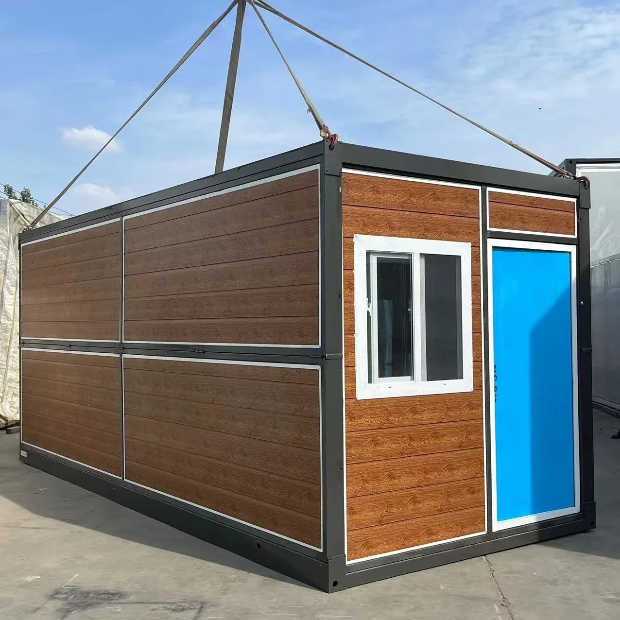 3Container mobile house residential integrated house color steel isolation room simple assembly removable material prefab house