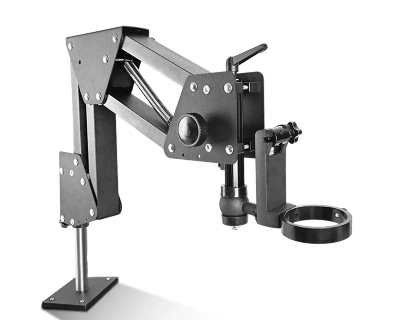 

Adjustable Extension Type Jewelry Jade Making Trinocular Binocular Stereo Microscope Spring Working Stand Holder Bracket Base