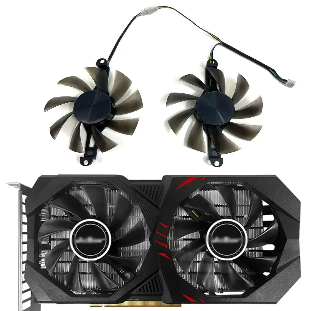 

NEW 85MM GTX 1660TI RX 6600M GPU FAN For jieshuo RX 6600M jishuo GTX 1660 TI Graphics card cooling fan