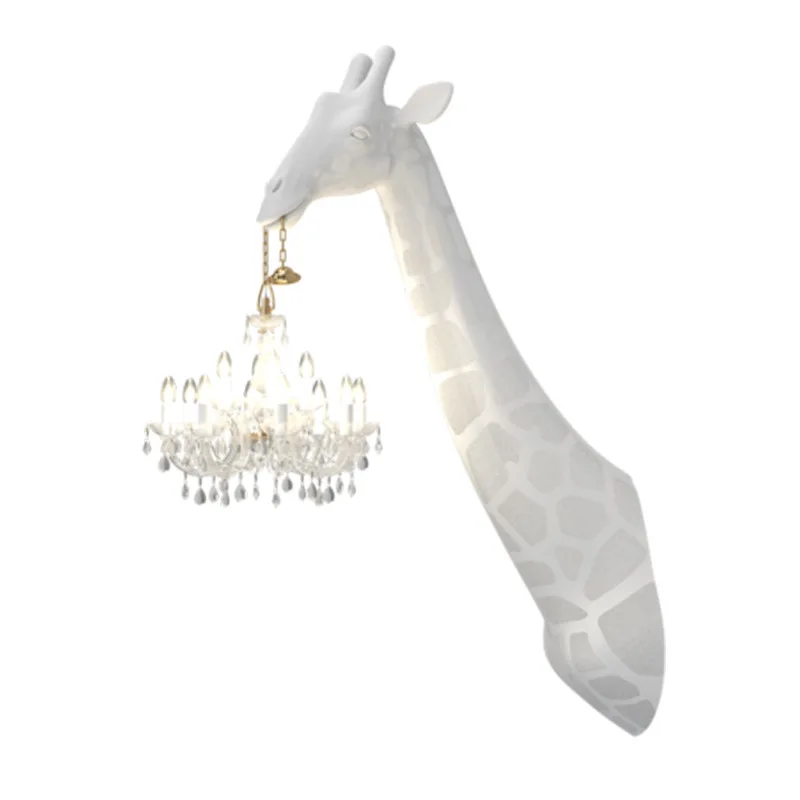 

Giraffe, wall lamp, living room, bedroom, bedside, hotel, porch, decoration, personality, creativity, art