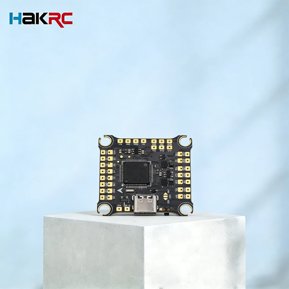 

Полетный контроллер HAKRC F722 V2 с ICM42688, двойным гироскопом, барометром, двойным BEC, 3-6S Lipo, 30x30 мм для FPV-дронов и радиоуправляемых моделей