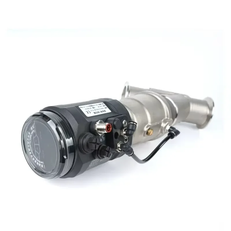 Proportional Control Pneumatic Stainless Steel Tri-Clamp Angle Seat Valve with Positioner (4-20mA)