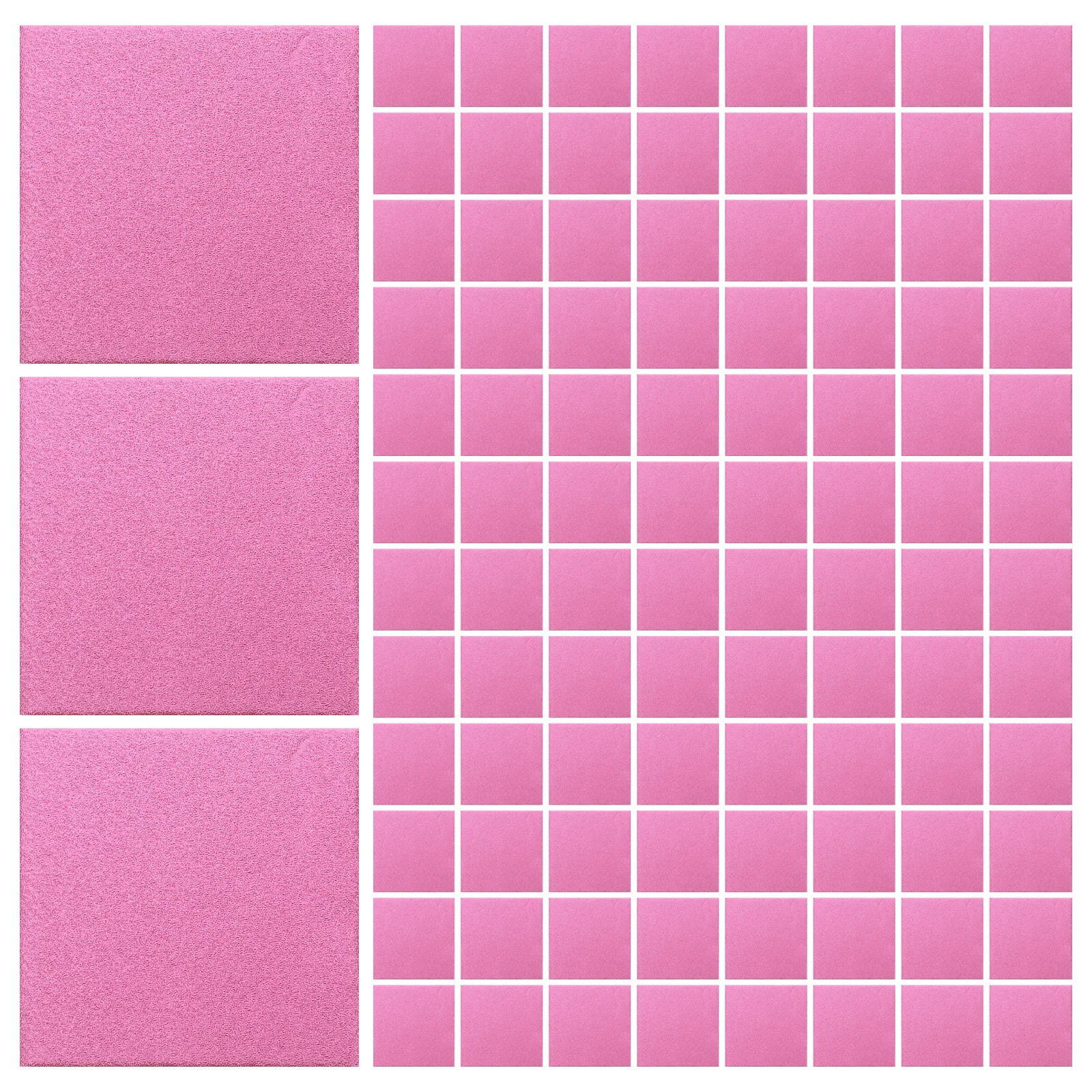 

1000Pcs Sweet Wrapping Paper Foil Candy Wrappers Pink 8x8cm Aluminum Sheets for Chocolate Covers Homemade Treats Packaging