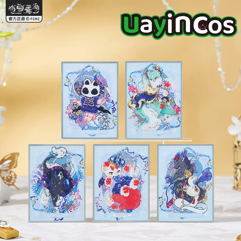 

В наличии Официальные сказочные звери, акриловая цветная бумага Shikishi, серия «Восемь юбилей», аниме-игра, игрушка, детский подарок на Хэллоуин