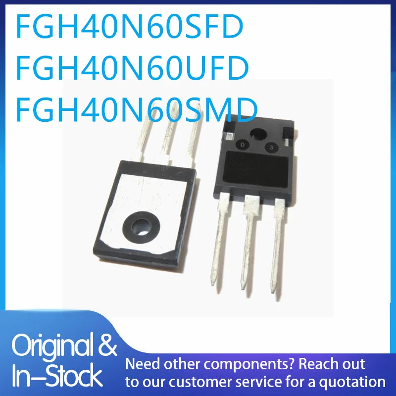 (10piece)100% New FGH40N60SFD FGH40N60UFD FGH40N60SMD TO-247 Chipset