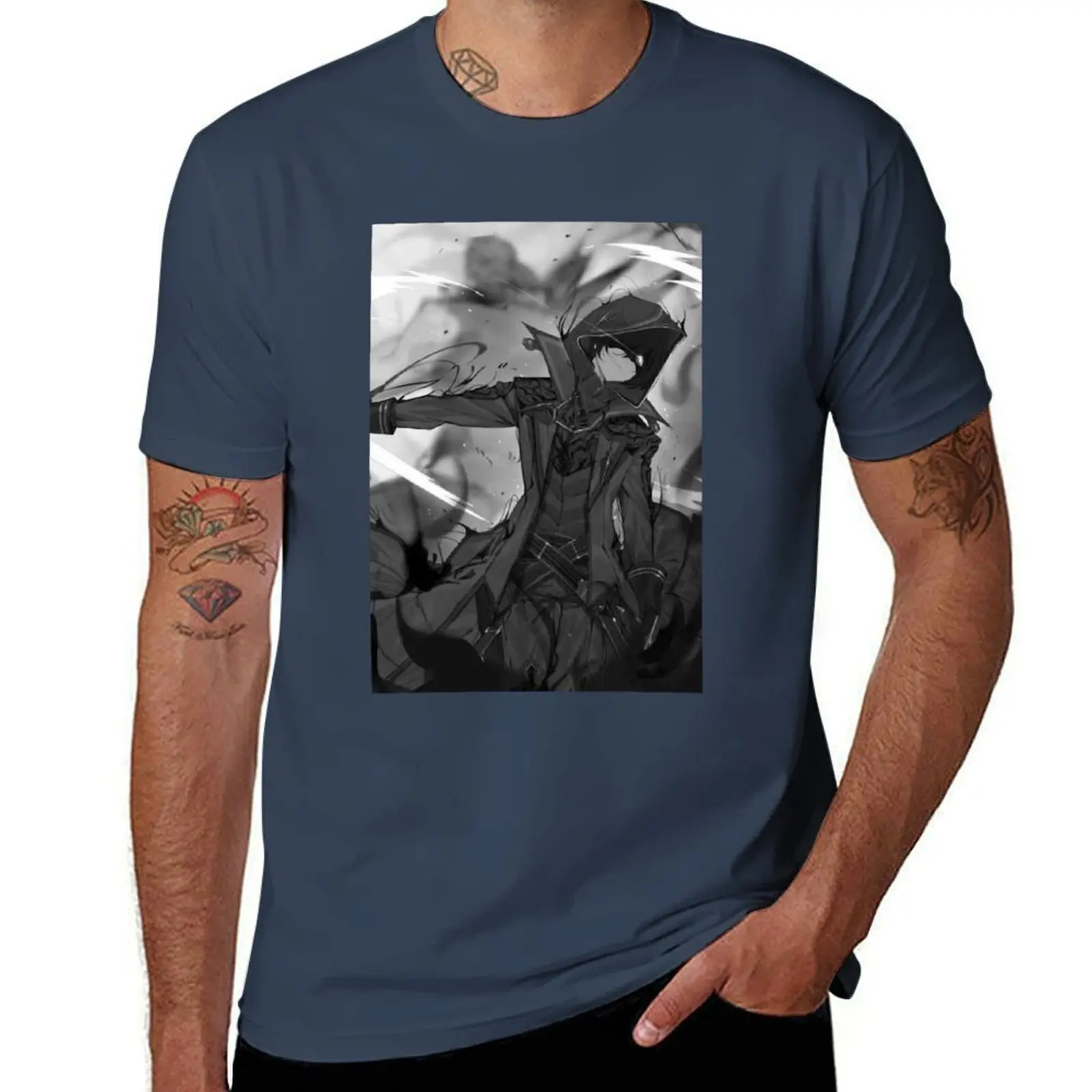 

shadow the eminence T-Shirt t shirt for man man t shirt cotton high quality t shirts designer T-Shirt