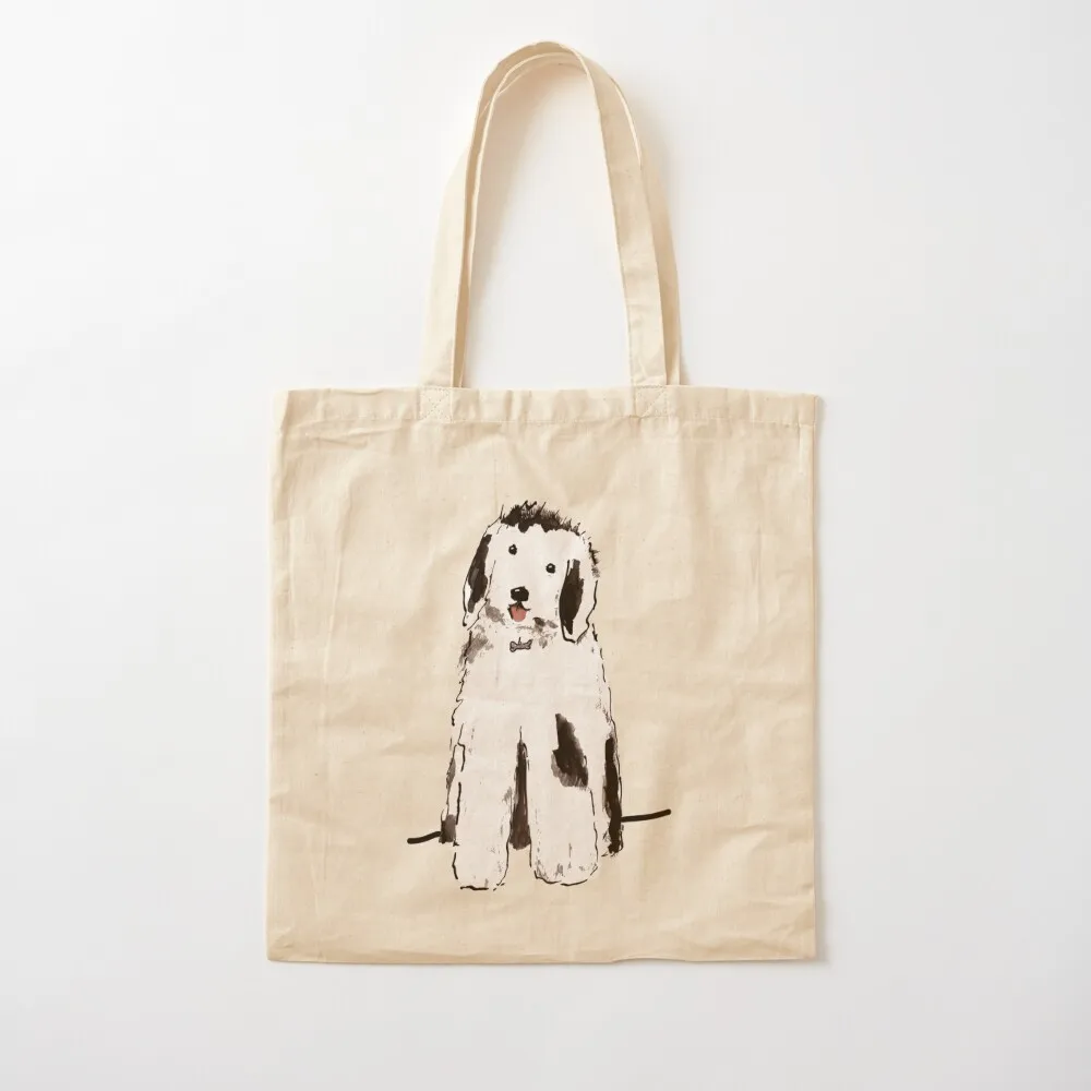 Old English Sheepdog Tote Bag tote canvas screen bags woman 2025 custom Canvas