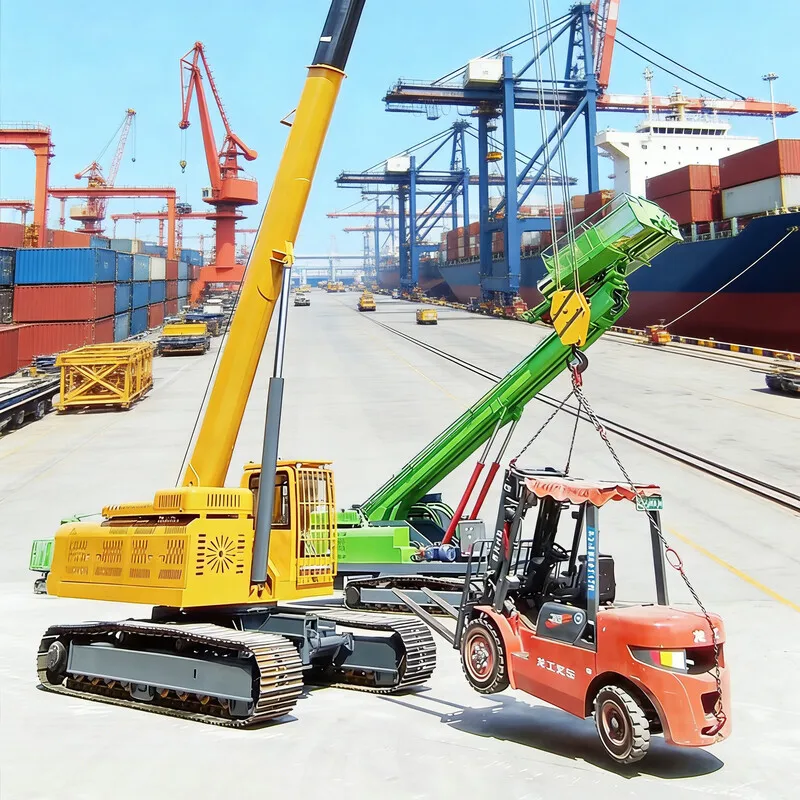 Customized CE Spider Crane – Individual Track Control, Unmatched Maneuverability for Precise On-Site Positioning, Factory Price