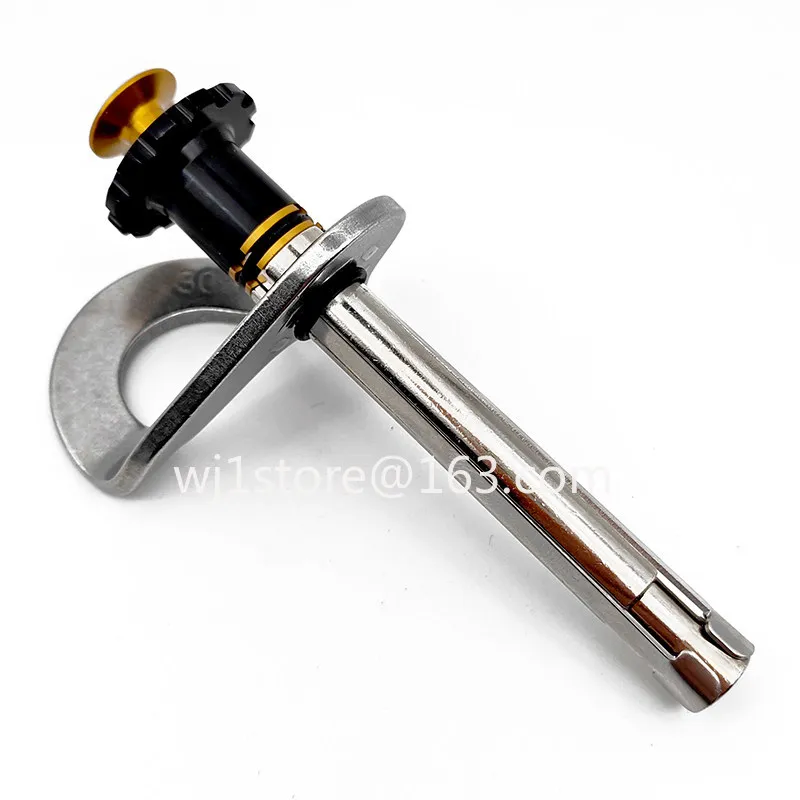 Removable anchor point New M12 rock nail Anti-rotation spear nail Quick release x80 holder Rock climbing expansion nail