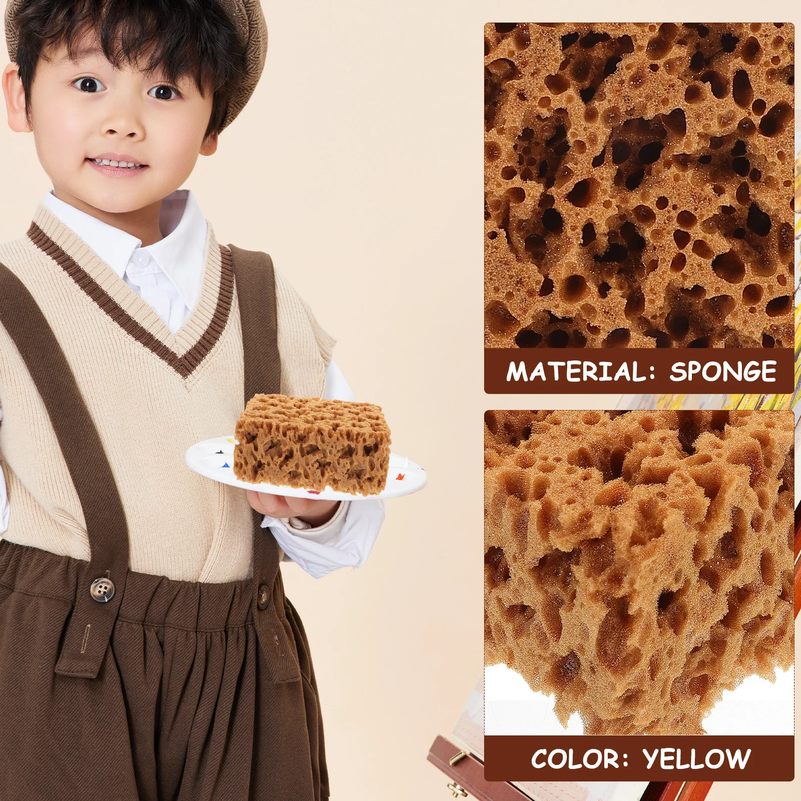 

Painting Sponge Tool Dot Pattern For Walls Furniture Crafts Soft Easy Handle Fine Craftsmanship Art Sponge