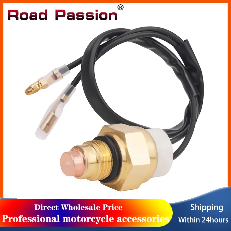 Road Passion Motorcycle Parts Radiator Water Temperature Sensor For KAWASAKI EN400 EN450 EN500 Bulcan Twin Vulcan KAF450