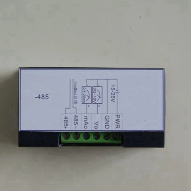 Promotion! 6X Digital Display Meter 0-10V 0-20MA 2-10V 4-20MA Analog Input Display Table Digital Display Head With RS485 Version