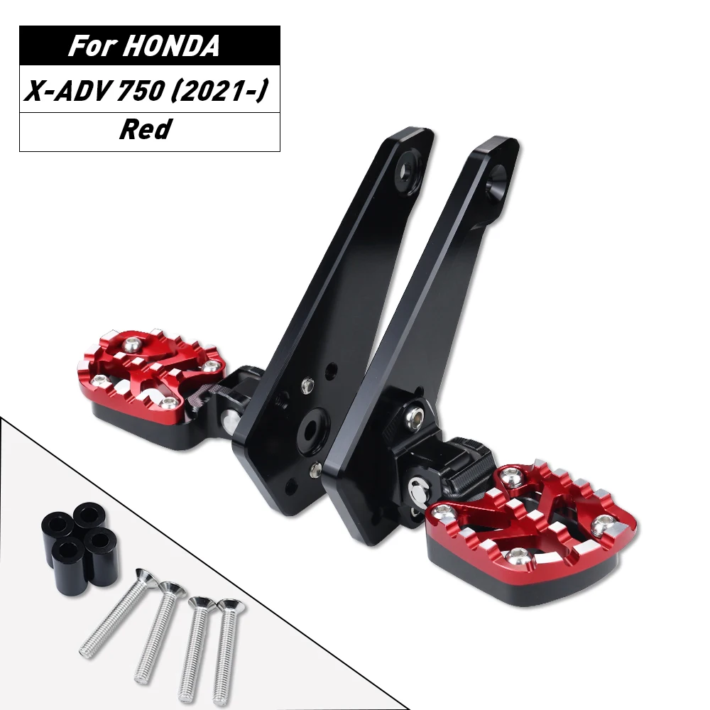 Voetsteun Voor HONDA X ADV 750 XADV 750 XADV750 2021-2025 2024 Stand-up Rijden Voetsteun Opvouwbare Voetsteunen Passagier Voetpedaal